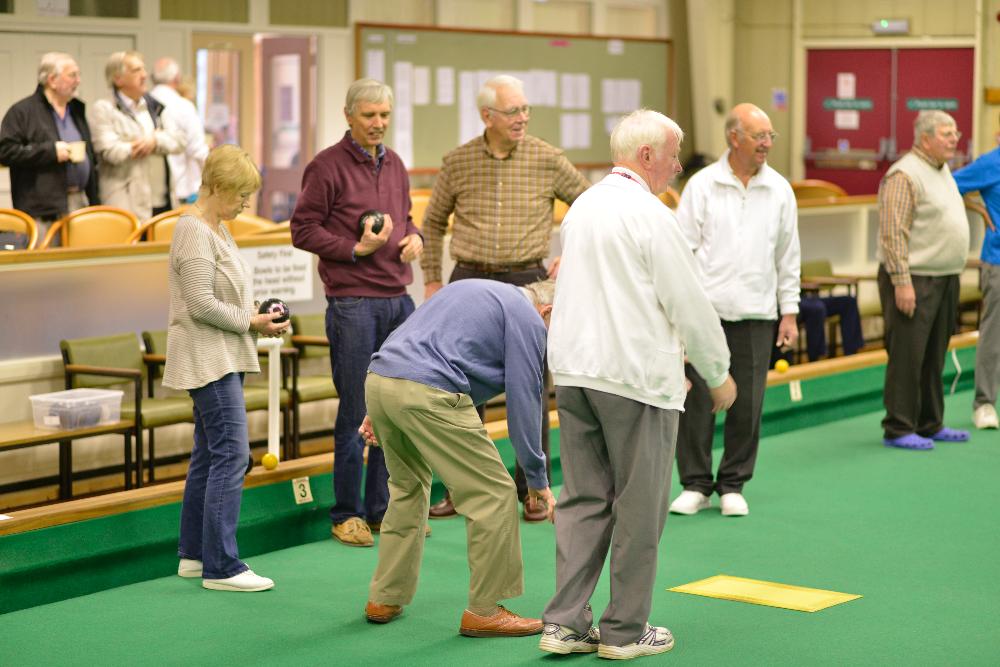 Typical Open Day HARPENDEN & DISTRICT INDOOR BOWLING CLUB